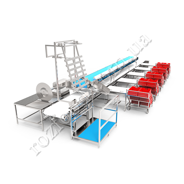 Meat conveyor with bone conveyor