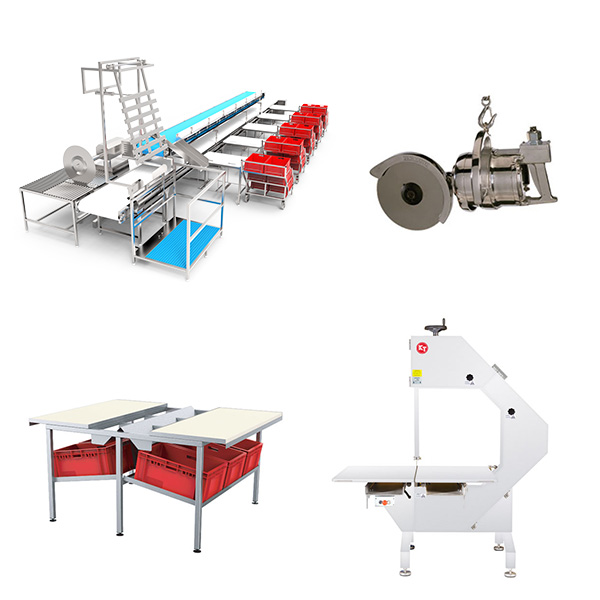 Meat processing lines