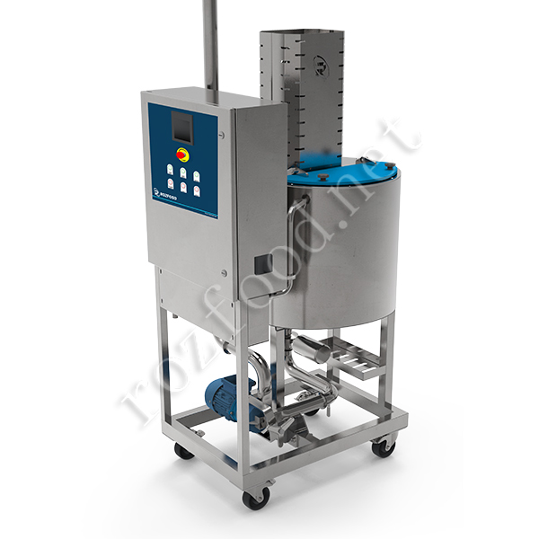 Machine for kneading of batter